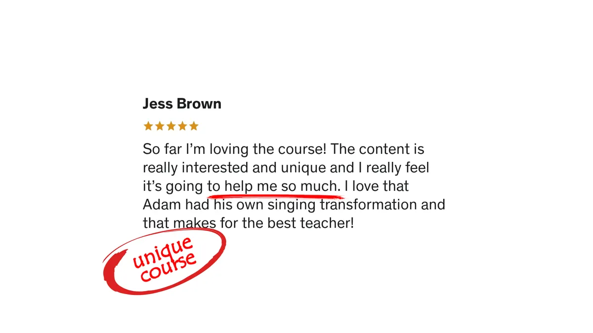 5-star review from Jess Brown