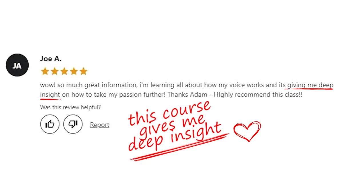 5-star review from Joe A.
