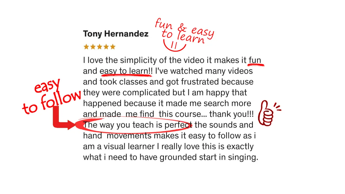 5-star review from Tony Hernandez